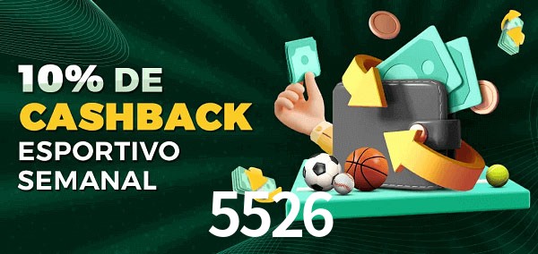 10% de bônus de cashback na 5526